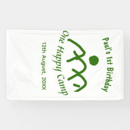 Lona One happy camp green mountain sun 1st birthday