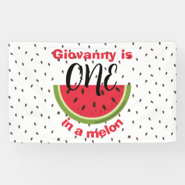 Lona One in a Melon 1st Birthday Party