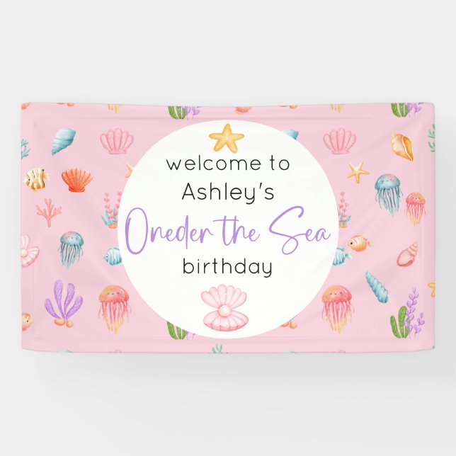 Lona Oneder The Sea Birthday (Horizontal)
