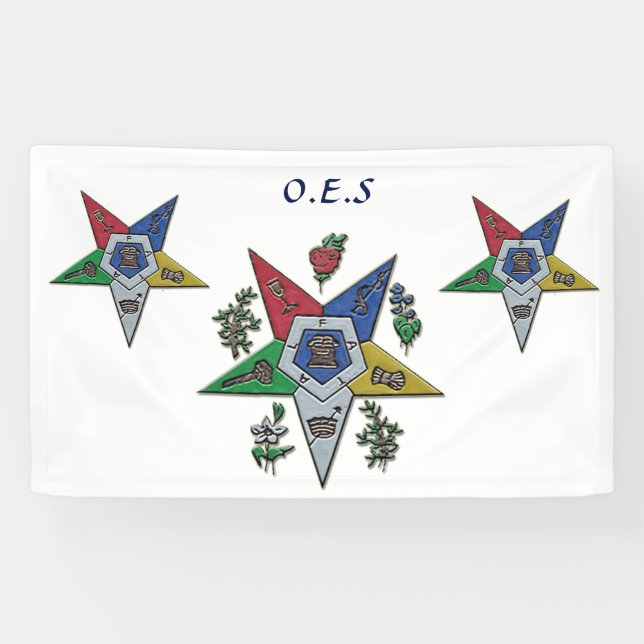 Lona Orden De La Estrella Oriental (Horizontal)