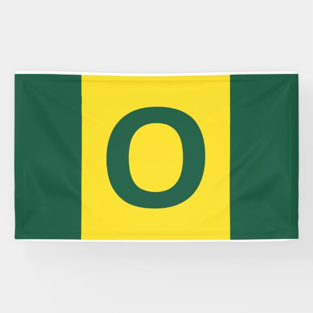 Lona Oregon Flag - Green, Yellow, Green (Horizontal)