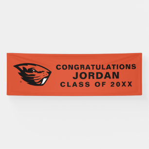 Lona Oregon State Beavers Cabeza de castor