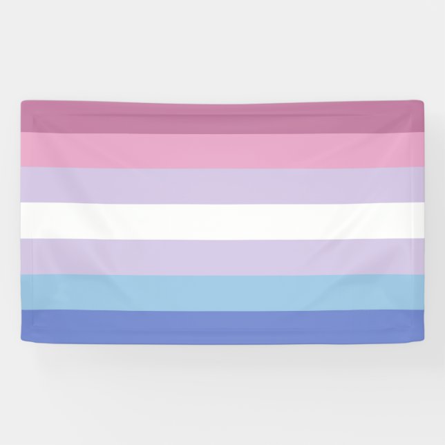 Lona Orgullo bisexual (Horizontal)