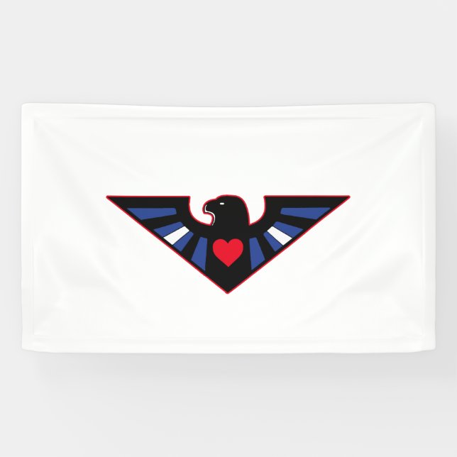 Lona Orgullo de Águila de Cuero (Horizontal)