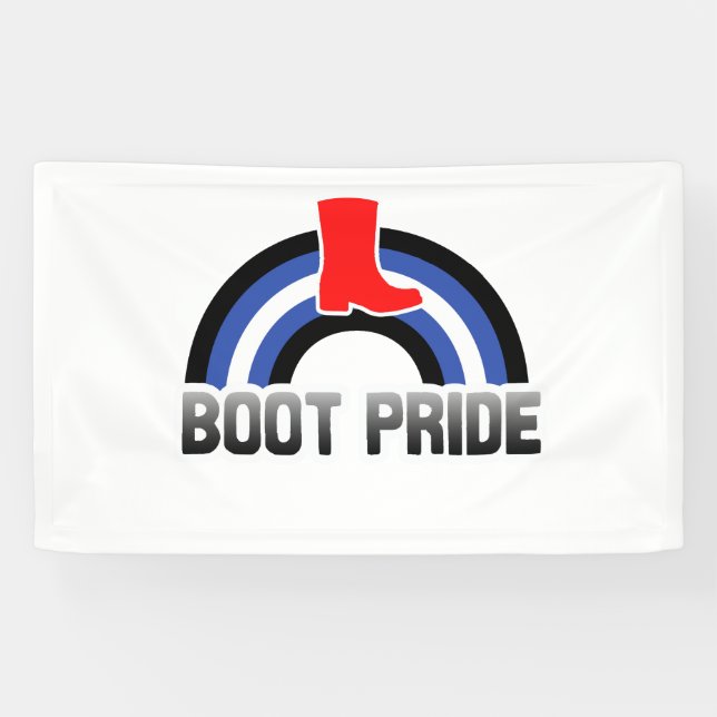 Lona Orgullo de Boot (Horizontal)