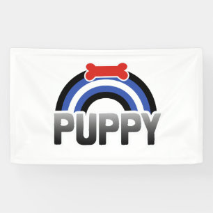 Lona Orgullo de juego de cachorro