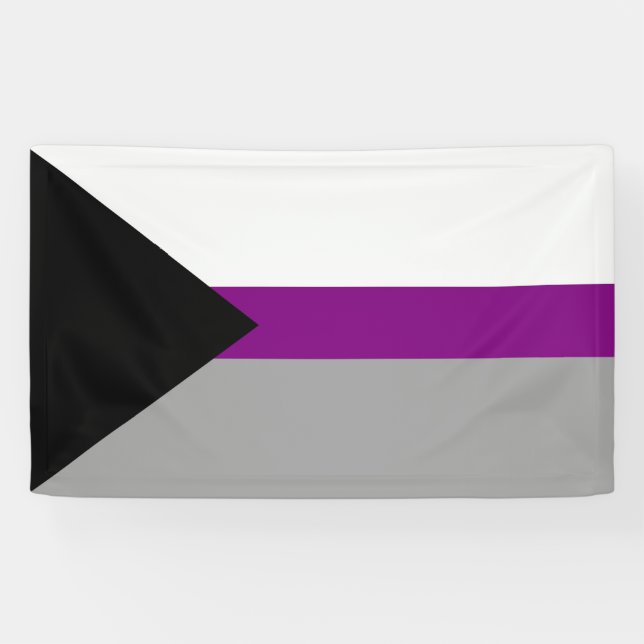 Lona Orgullo demisexual (Horizontal)