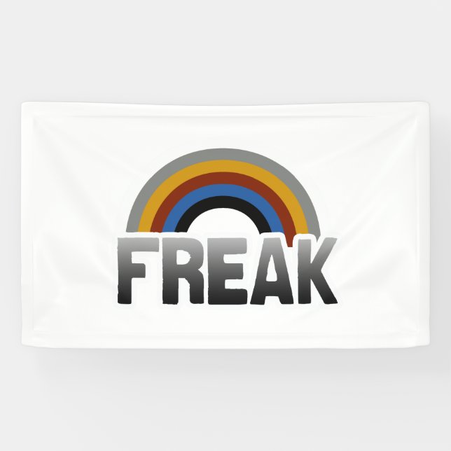 Lona Orgullo freak (Horizontal)