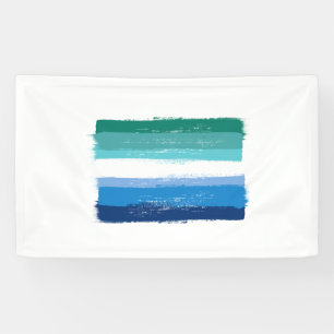 Lona ORGULLO GAY MASCULINO PINTADO - Azul claro