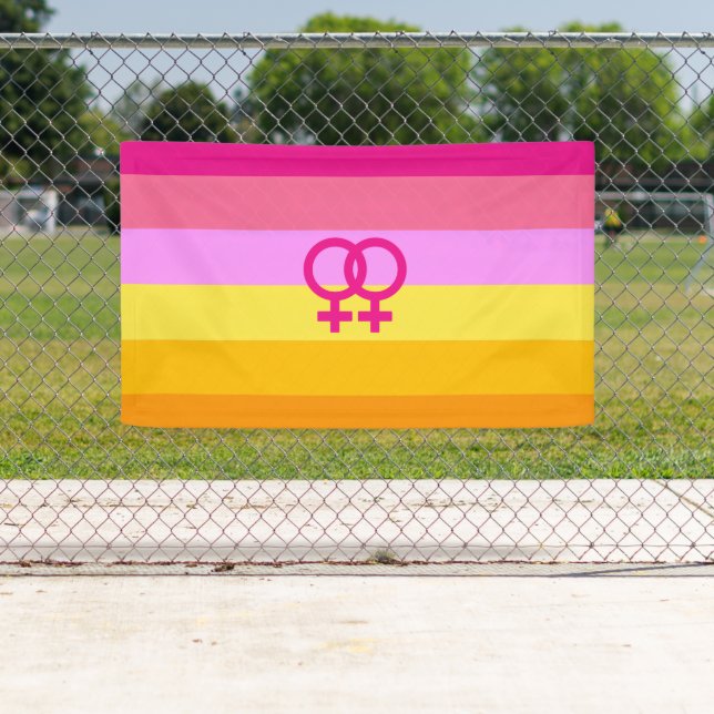 Lona Orgullo Lesbiana Dawn WLW (In situ)