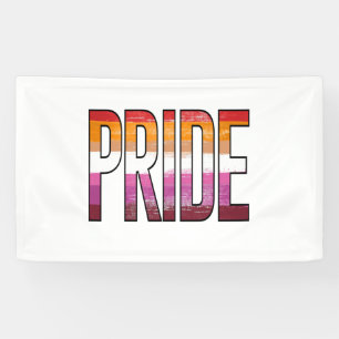 Lona Orgullo Lesbiano Palabra