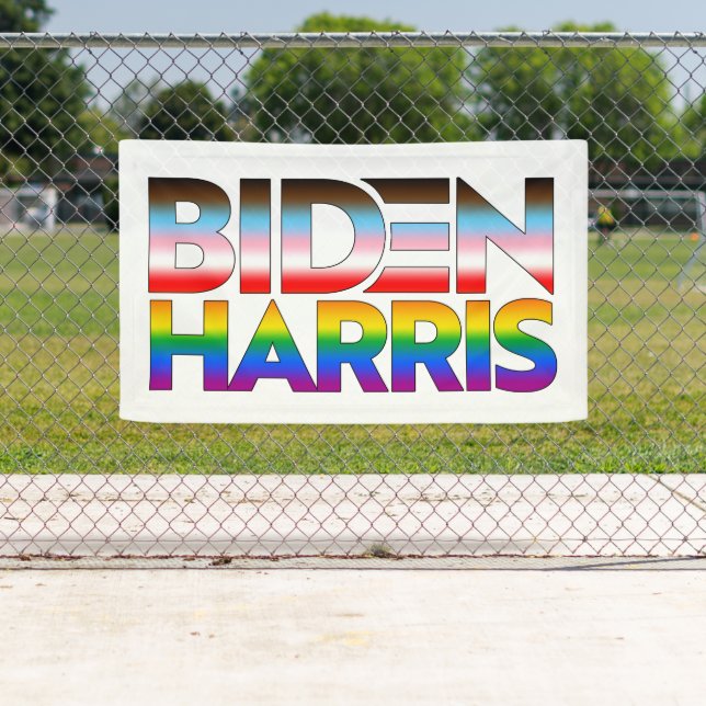 Lona Orgullo LGBTQ+ Biden Harris (In situ)