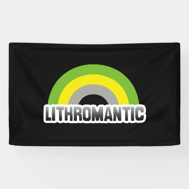 Lona Orgullo litromántico (Horizontal)