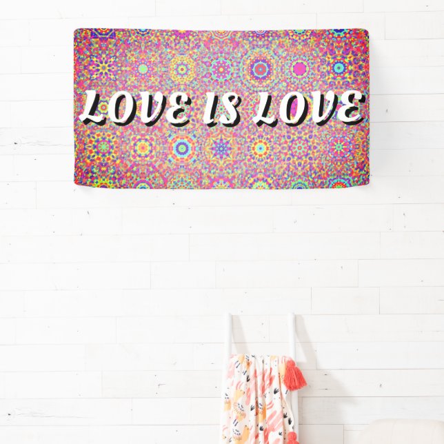 Lona Orgullo Love Is Love (in situ)