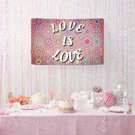 Lona Orgullo Love Is Love