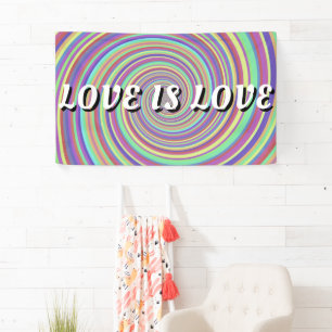 Lona Orgullo Love Is Love