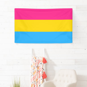 Lona Orgullo Pansexual (Bandera Pan)