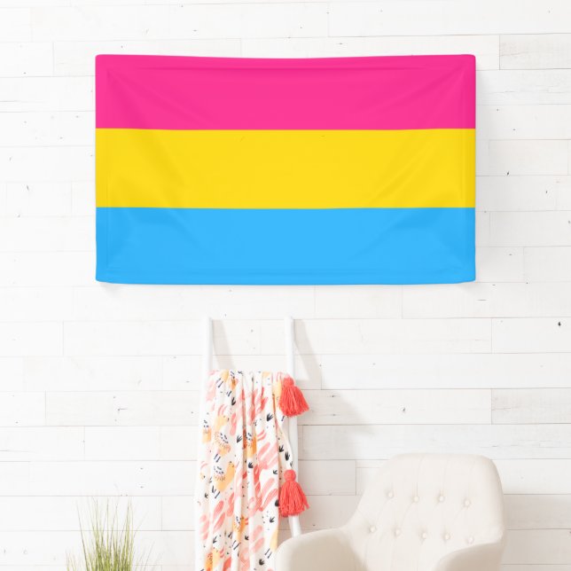 Lona Orgullo Pansexual (Bandera Pan) (In situ)