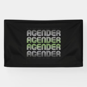 Lona Orgullo Retro Agénero