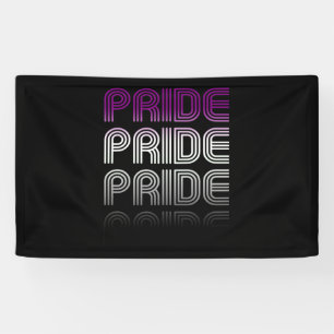 Lona Orgullo Retro Asexual