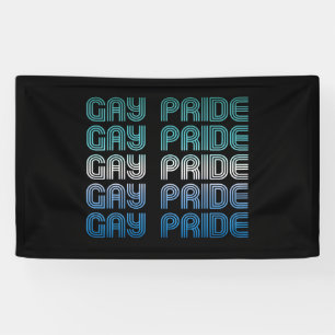 Lona Orgullo retro masculino gay