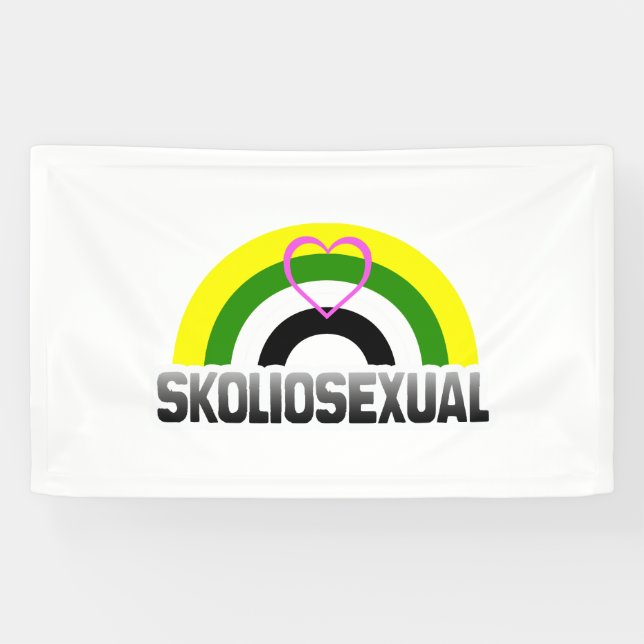 Lona Orgullo skoliosexual (Horizontal)