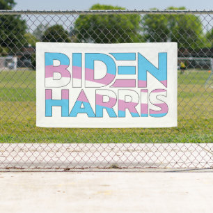 Lona Orgullo Trans Biden Harris