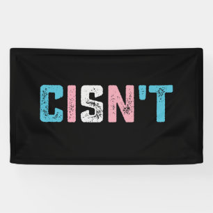 Lona Orgullo Transgénero Cisno es LGBTQ Bandera Trans D