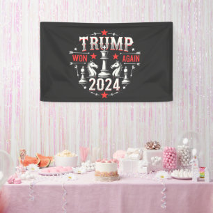 Lona Orgulloso Maga Trump Ganó de nuevo 2025 Día de Ina