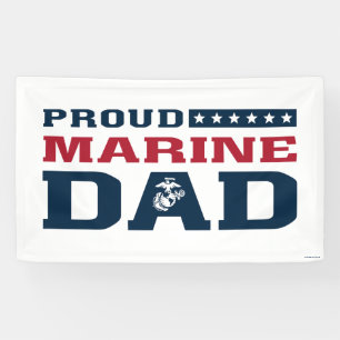 Lona Orgulloso Marine Dad - Color
