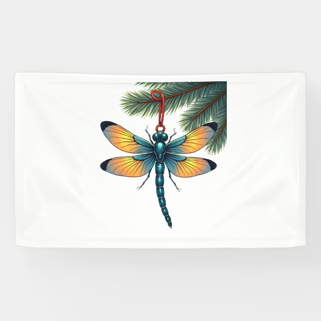 Lona Ornament Dragonfly (Horizontal)