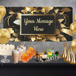 Lona Oro elegante personalizado