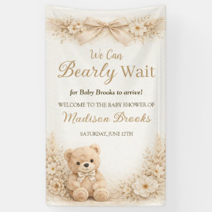 Lona Oso Neutral Barely Wait Baby Shower Boho
