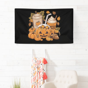 Lona Otoño Familia Halloween Día de Acción de Gracias L