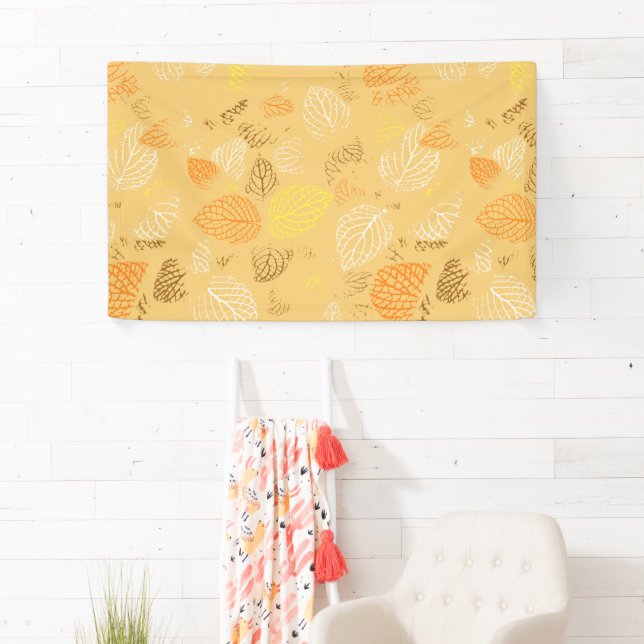 Lona Otoño, patrón de hojas 4 (In situ)