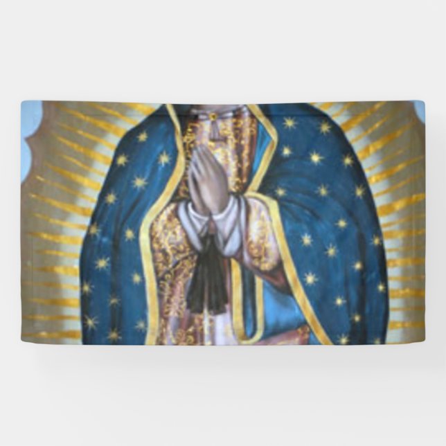 Lona Our Lady Of Guadalupe Art (Horizontal)