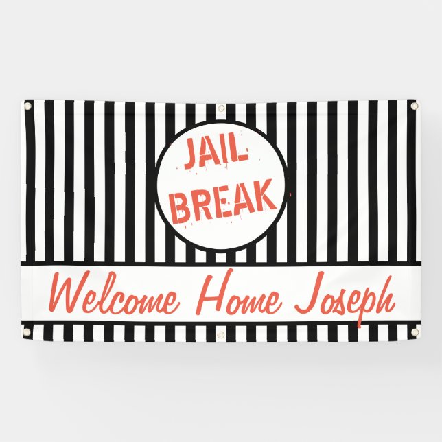 Lona Página de bienvenida de Jail Break (Horizontal)