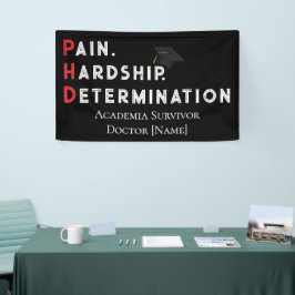 Lona Pain, Hardship, Determination – Funny PhD Quote