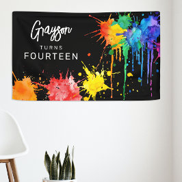 Lona Paintballing Birthday Party