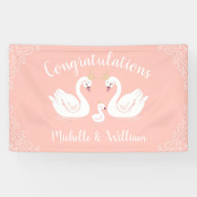 Pájaro de Baby Shower con beca de la Corona