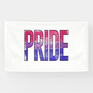 Lona Palabra de Orgullo Bisexual