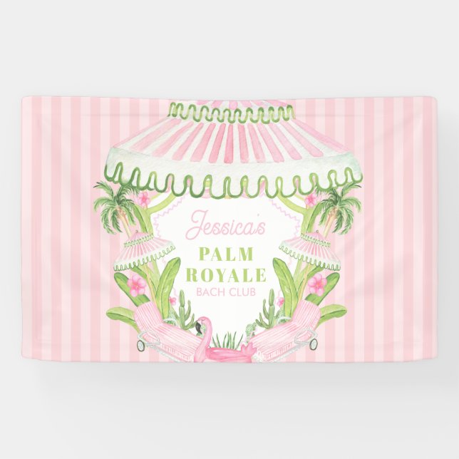 Lona Palm Beach Cabana Bach Club | Bachelorette  (Horizontal)