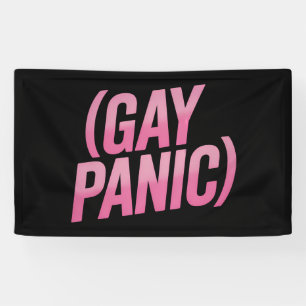 Lona Pánico Gay Protesta Orgullo LGBTQ