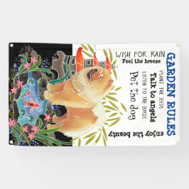 LONA PANTALLA/RÓTULO DE JARDÍN SONGMAO CHOW 3X5