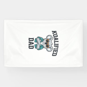 Lona Papá Koalificado Camisa de Diseño de Padre Koala L