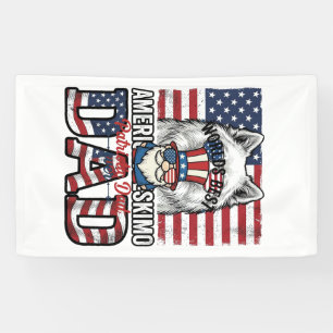 Lona Papá Patriótico Gnome Camiseta Diseño Vector Vinta