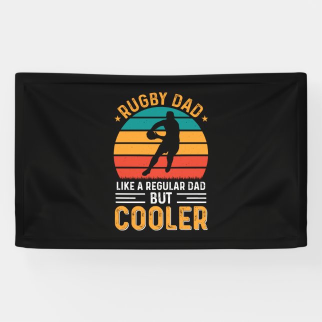 Lona Papá Rugby (Horizontal)