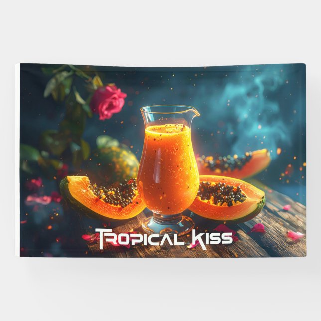 LONA PAPAYA - BESO TROPICAL (Horizontal)