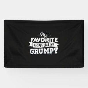 Lona Papi Regalo Mi Gente Favorita Me Llama Grumpy