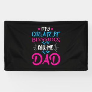Lona Papi Regalo Mis Mejores Bendiciones Me Llaman Papá